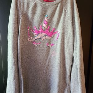 Betsey Johnson Flip sequined sweatshirt